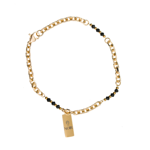 Bransoletka z naturalnego kamienia turmalinu