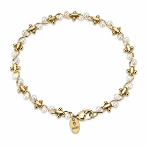 Bransoletka ślubna NOiR – perły seashell  | czystość, miłość i nowy początek