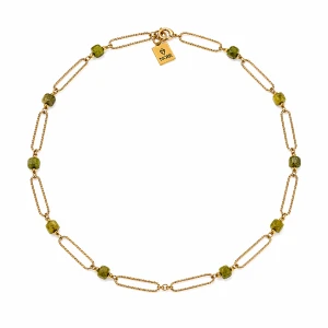 Naszyjnik Zielona Mądrość - jadeit