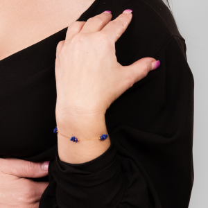 Bransoletka damska z kamienia naturalnego sodalit natural stone sodalite bracelet