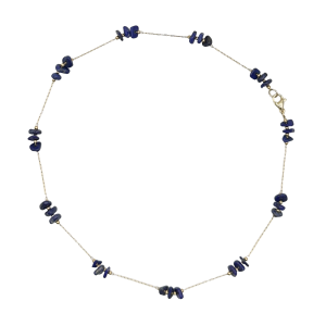 Naszyjnik z kamienia naturalnego sodalit natural stone sodalite necklace