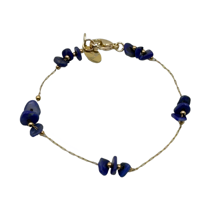 Bransoletka damska z kamienia naturalnego sodalit natural stone sodalite bracelet