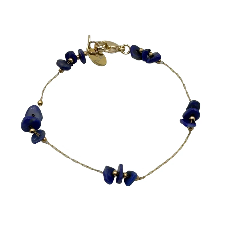 Bransoletka damska z kamienia naturalnego sodalit natural stone sodalite bracelet