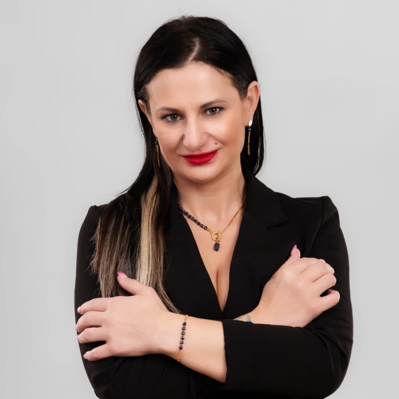 Szafirowa Siła Kobiecości naszyjnik z kamieni szlachetnych szafir