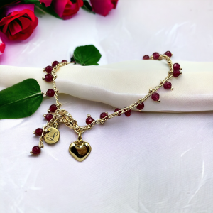 Katalizator Marzeń bransoletka z kamieniem szlachetnym rubin ruby